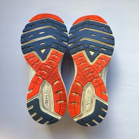 Brooks Womens Ravenna 11 Blue/Coral Running Shoes Size 9 - Picture 7 of 11